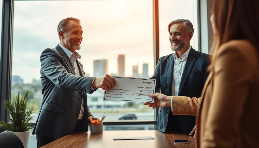 Columbus homeowner receiving cash payment for house