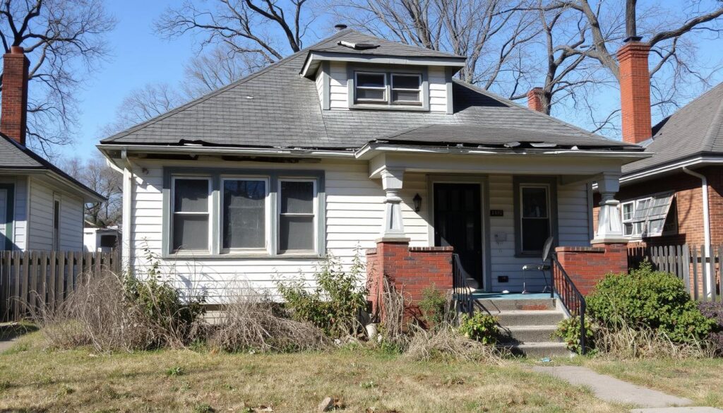 Detroit house in need of repairs being sold for cash as-is