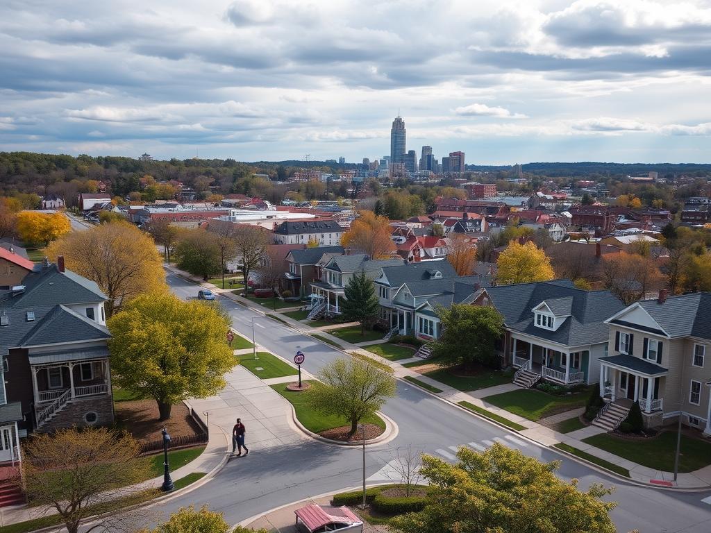 Donelson Nashville residential area and homes