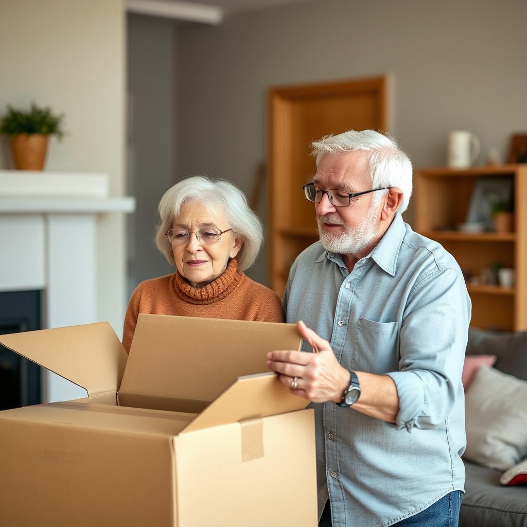 Downsizing senior in Columbus selling home for cash