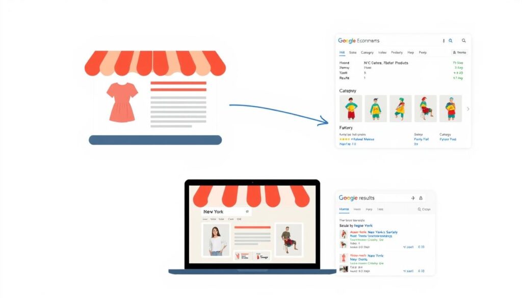 E-commerce SEO optimization for a New York retail business
