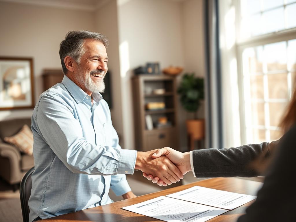 Fort Worth TX homeowner receiving cash for house sale