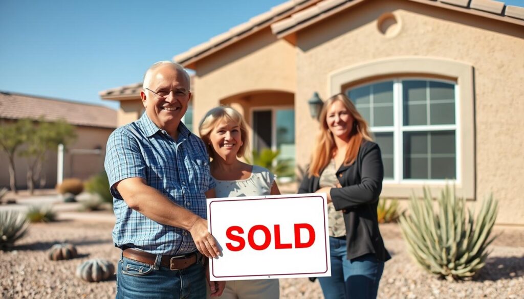 Happy Mesa homeowner after cash sale