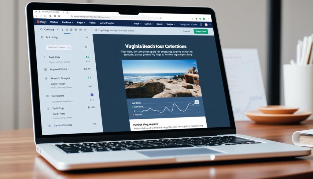 SEO-optimized content creation for Virginia Beach businesses
